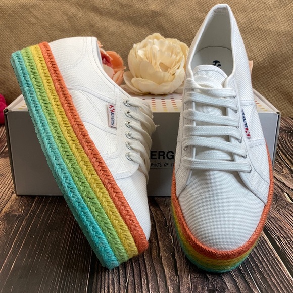 Superga Shoes - SUPERGA Cotcoloropew Espadrille Sneaker 7M